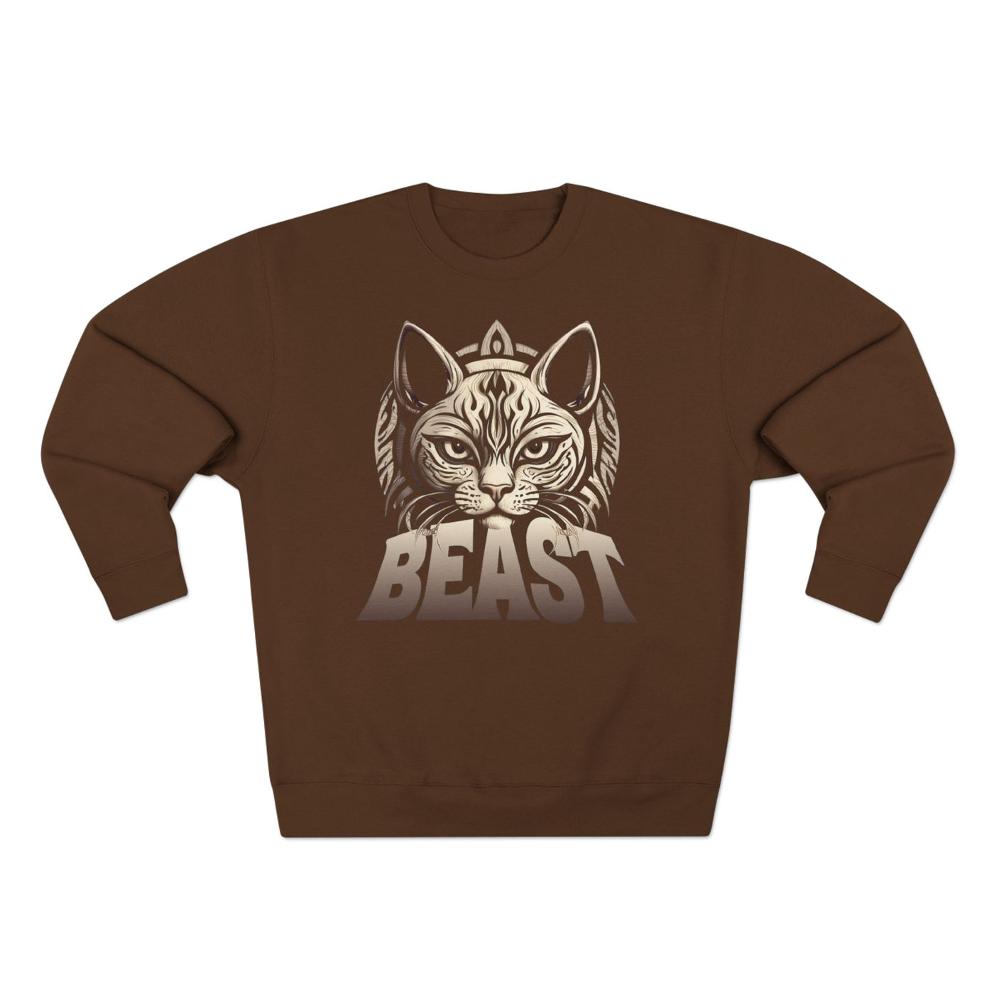 "Beast" Cat Lover style 3 Unisex Crewneck Sweatshirt