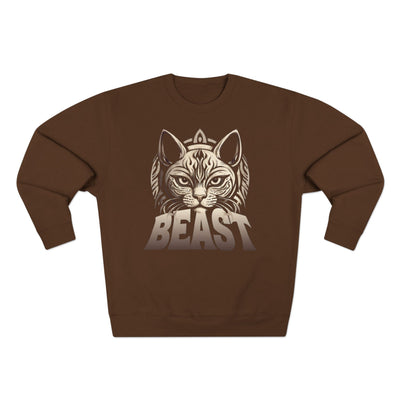 "Beast" Cat Lover style 3 Unisex Crewneck Sweatshirt