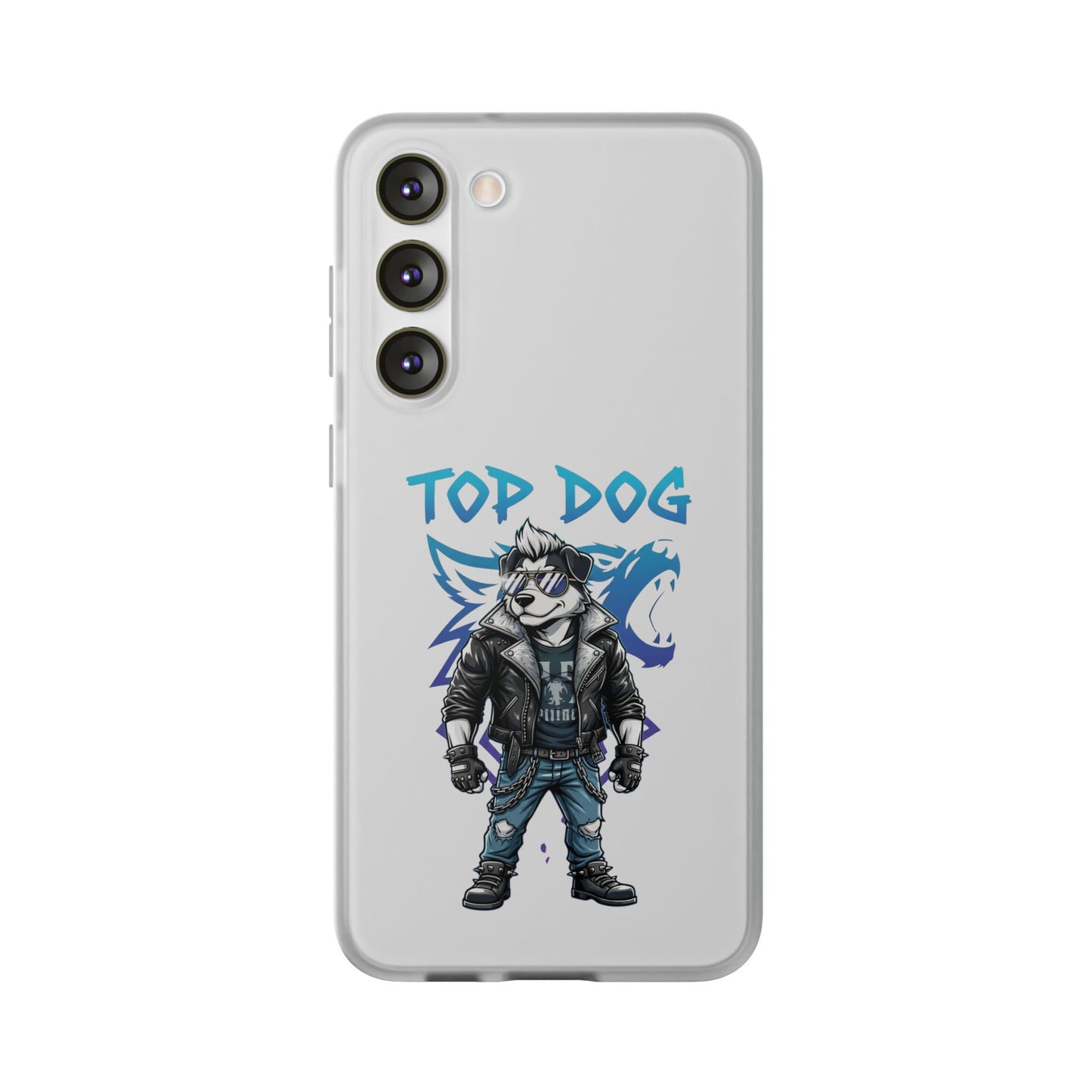 Top Dog Anime style Flexi iPhone & Samsung Galaxy Phone Case