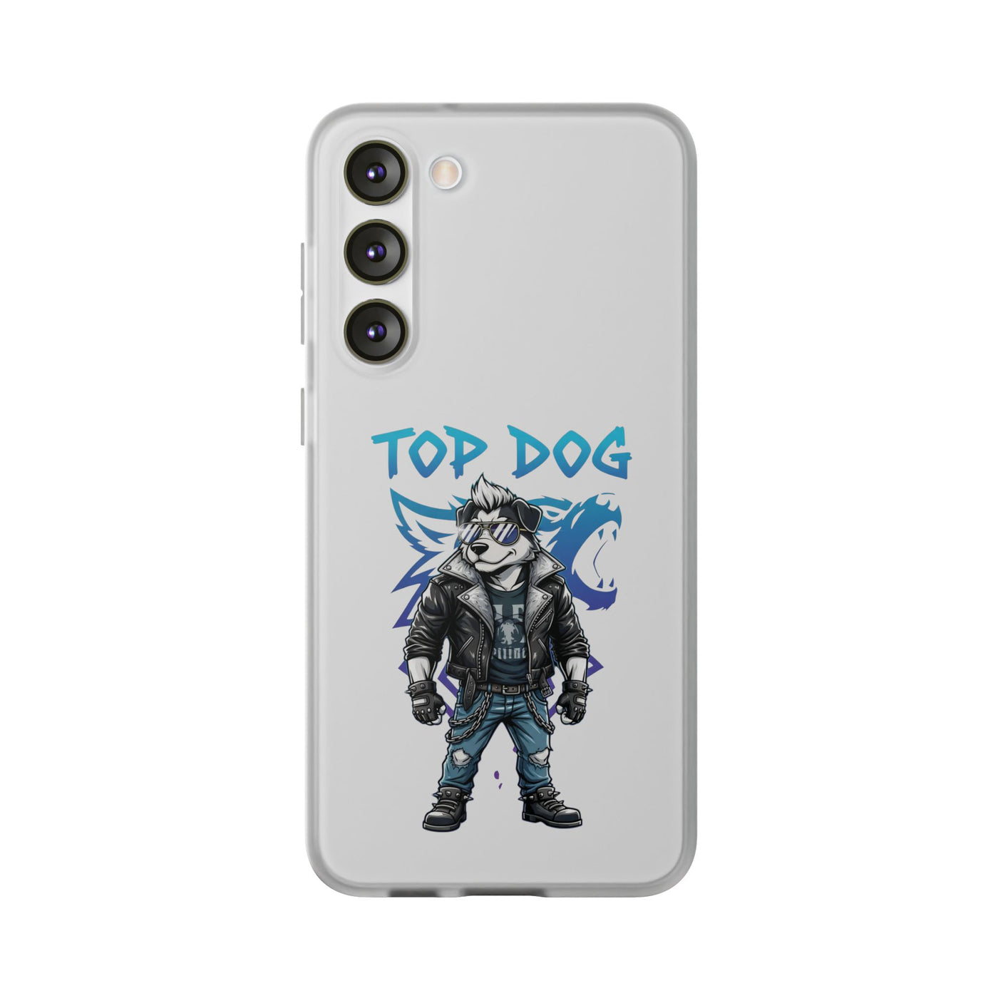 Top Dog Anime style Flexi Case for Dog Lovers