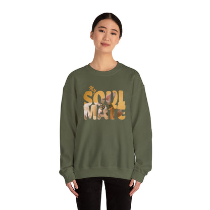 Cat My Soulmate Unisex Crewneck Sweatshirt