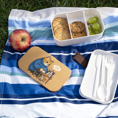 Cute Cat Themed Bento Lunch Box style 1