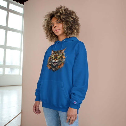 Mad Cat Men and Women Champion Hoodie style 1