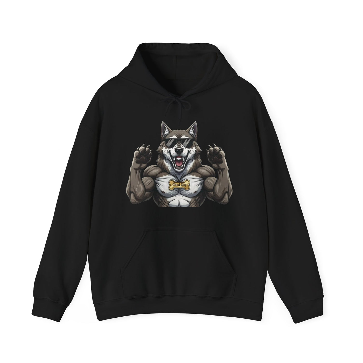 Good Dog style 2 Unisex Hoodie - Fun & Playful Design