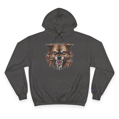 Angry Dog style 3 Men and Women Champion Hoodie