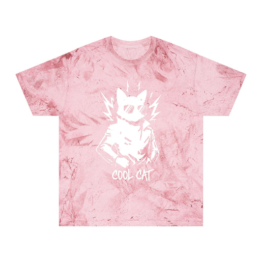 Cool Cat Unique Style Graphic Unisex T-Shirt White