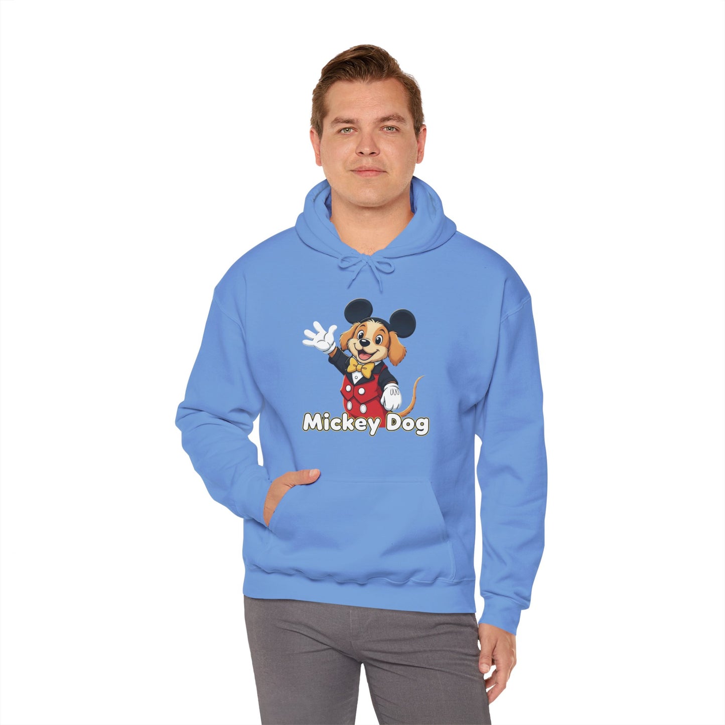 Dog cosplay Mickey Mouse Funny Design Unisex Hoodie style 1