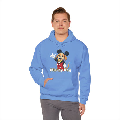 Dog cosplay Mickey Mouse Funny Design Unisex Hoodie style 1