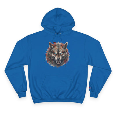 Angry Dog style 2 Men and Women Champion Hoodie