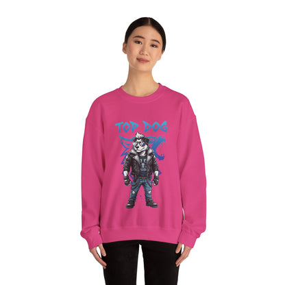 Cool Dog Unisex Heavy Blend Crewneck Sweatshirt style 1