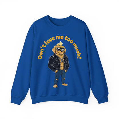 Cool Dog Unisex Heavy Blend Crewneck Sweatshirt style 2