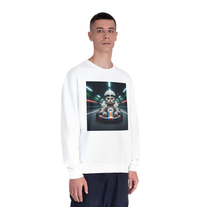 Go Kart Cat Unisex NuBlend Crewneck Sweatshirt style 2