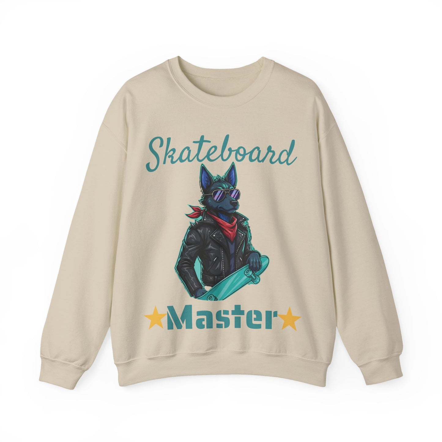 Cool Dog Unisex Heavy Blend Crewneck Sweatshirt style 4
