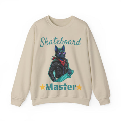 Cool Dog Unisex Heavy Blend Crewneck Sweatshirt style 4