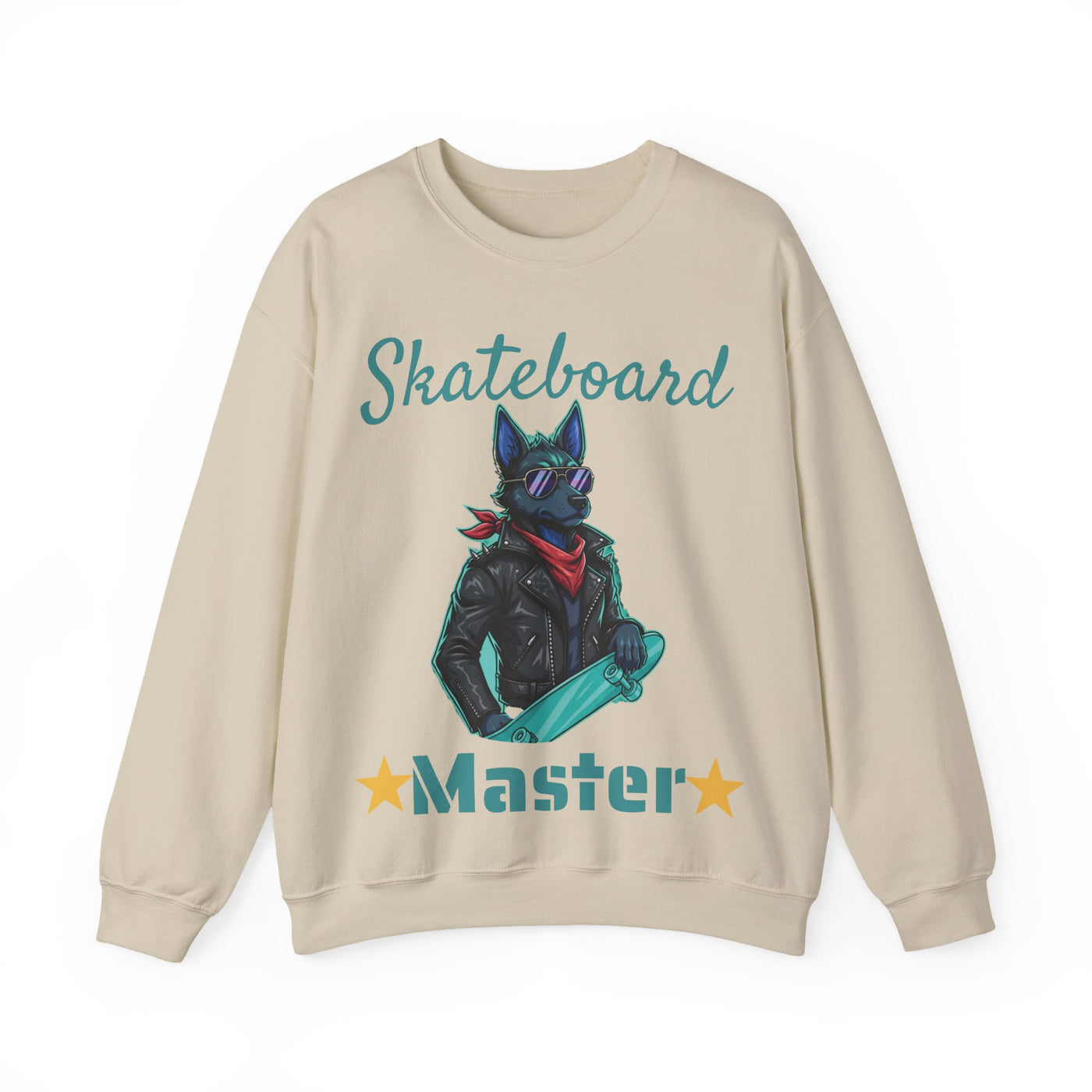 Cool Dog style 4 Unisex Crewneck Sweatshirt | Cozy Gift for Dog Lovers, Casual Wear, Unique Graphic Sweatshirt, Birthday Gift, Everyday Style