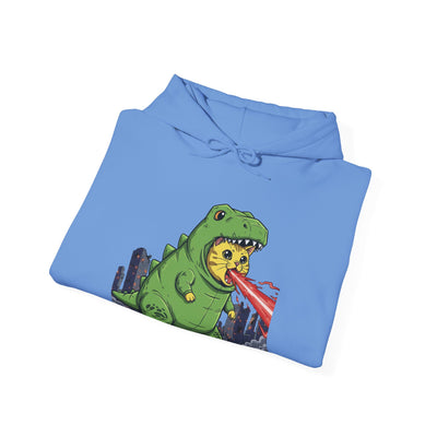 Cat cosplay Godzilla style 4 Unisex Hoodie - Fun & Playful Design