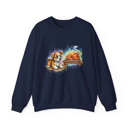 Watercolor Dog painting Unisex Crewneck Sweatshirt style 3