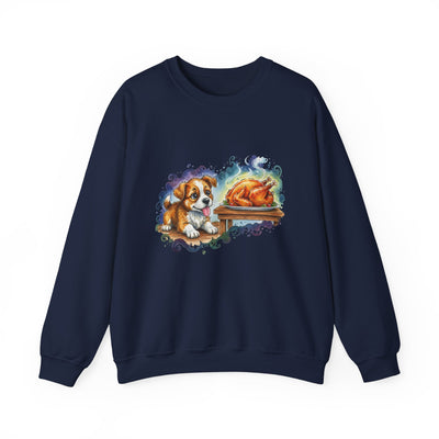 Watercolor painting style 6 Men & Women Cute Cat Pile Crewneck Sweatshirt