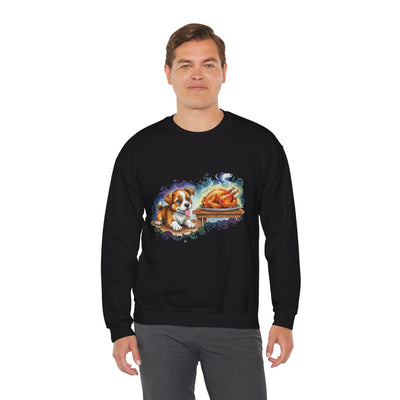 Watercolor painting style 6 Men & Women Cute Cat Pile Crewneck Sweatshirt