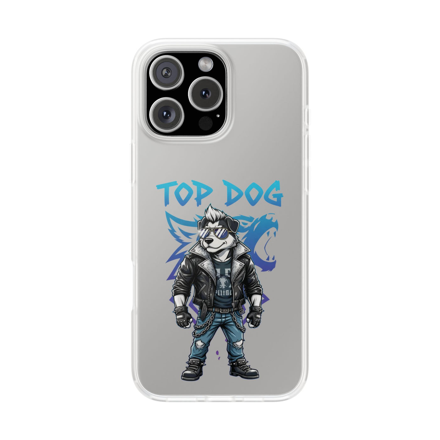 Top Dog Anime style Flexi Case for Dog Lovers