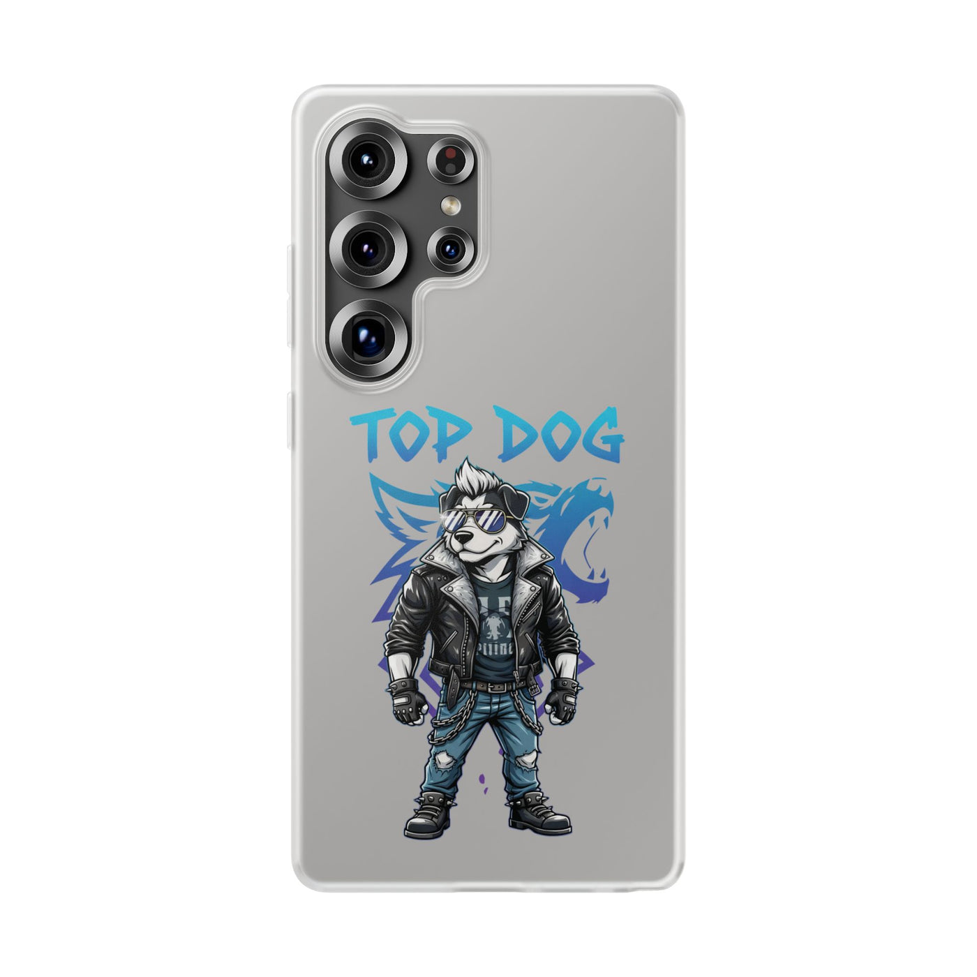 Top Dog Anime style Flexi Case for Dog Lovers