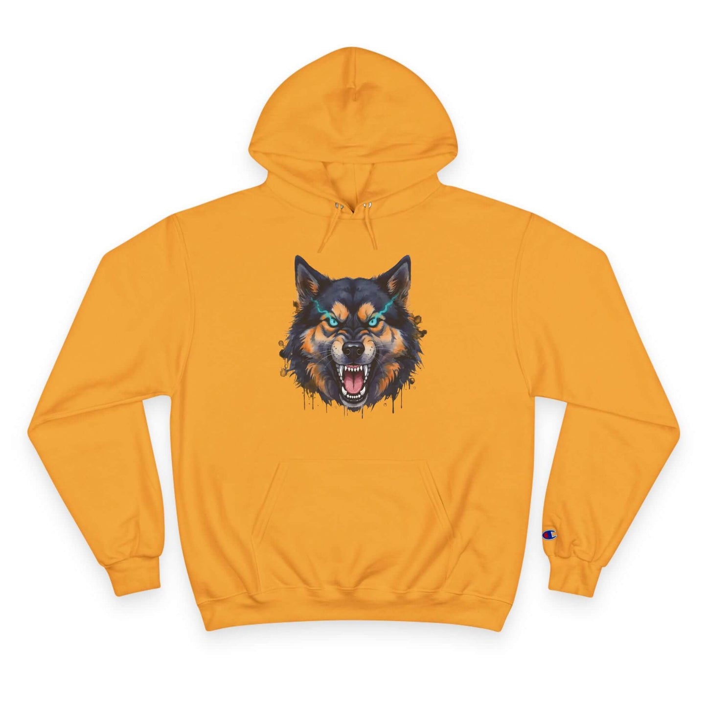 Angry Dog Men and Women Champion Hoodie style 1