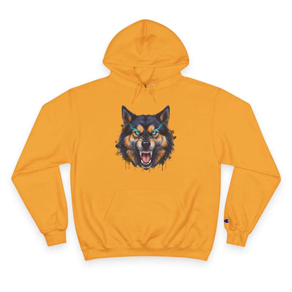 Angry Dog Men and Women Champion Hoodie style 1