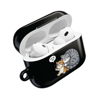 Let Me Go Cute Cats AirPods Pro Gen 2 Case style 1
