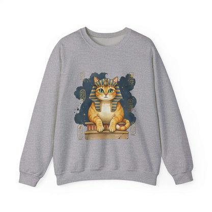 Watercolor Cat painting Unisex Crewneck Sweatshirt style 4