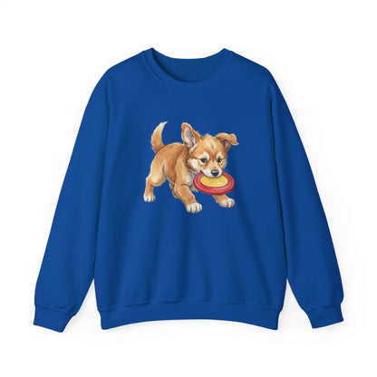 Watercolor Dog painting Unisex Crewneck Sweatshirt style 5