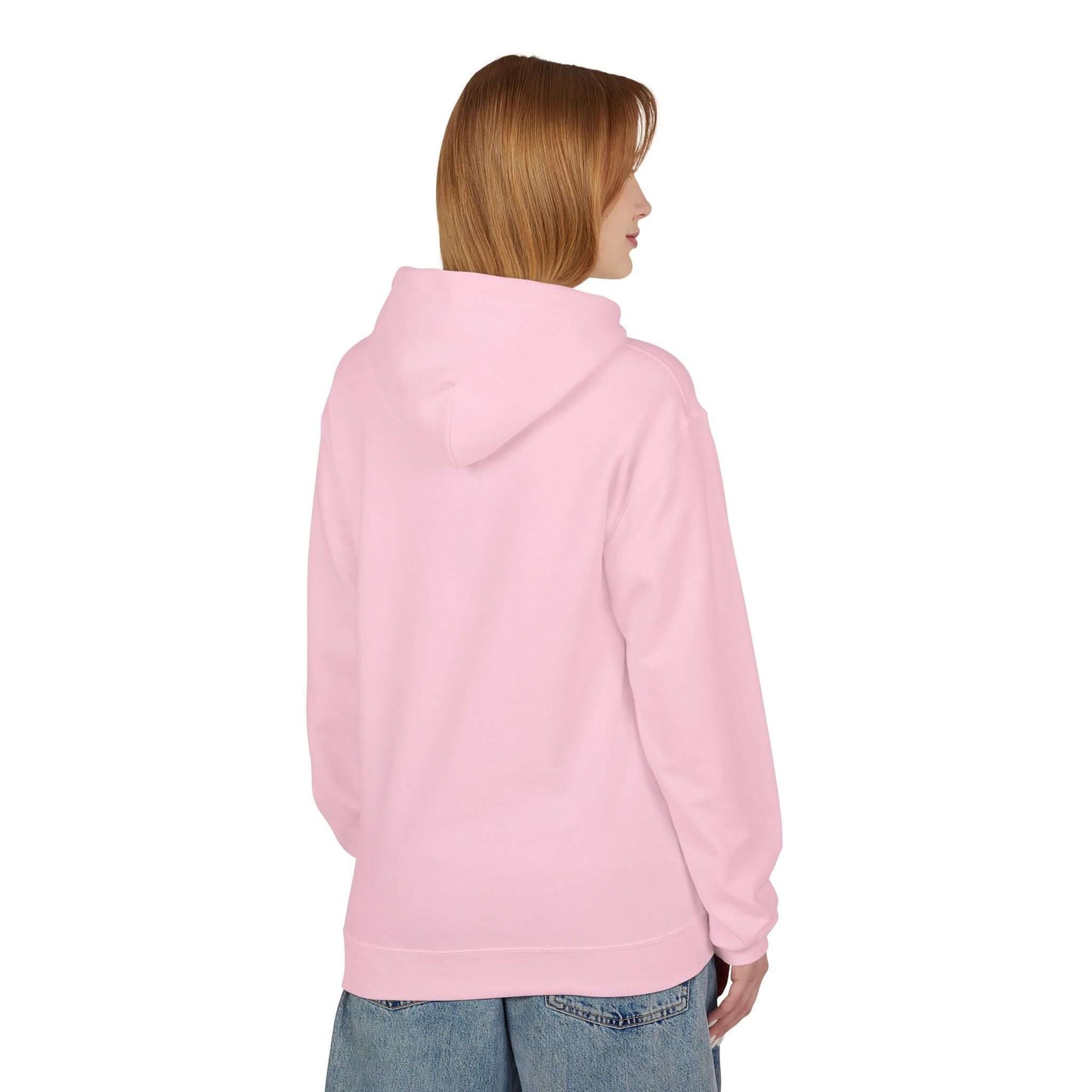 Kitten hiding in Christmas stocking Unisex Fleece Hoodie style 2
