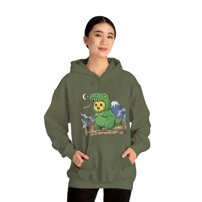 Cat cosplay Godzilla style 1 Unisex Hoodie - Fun & Playful Design