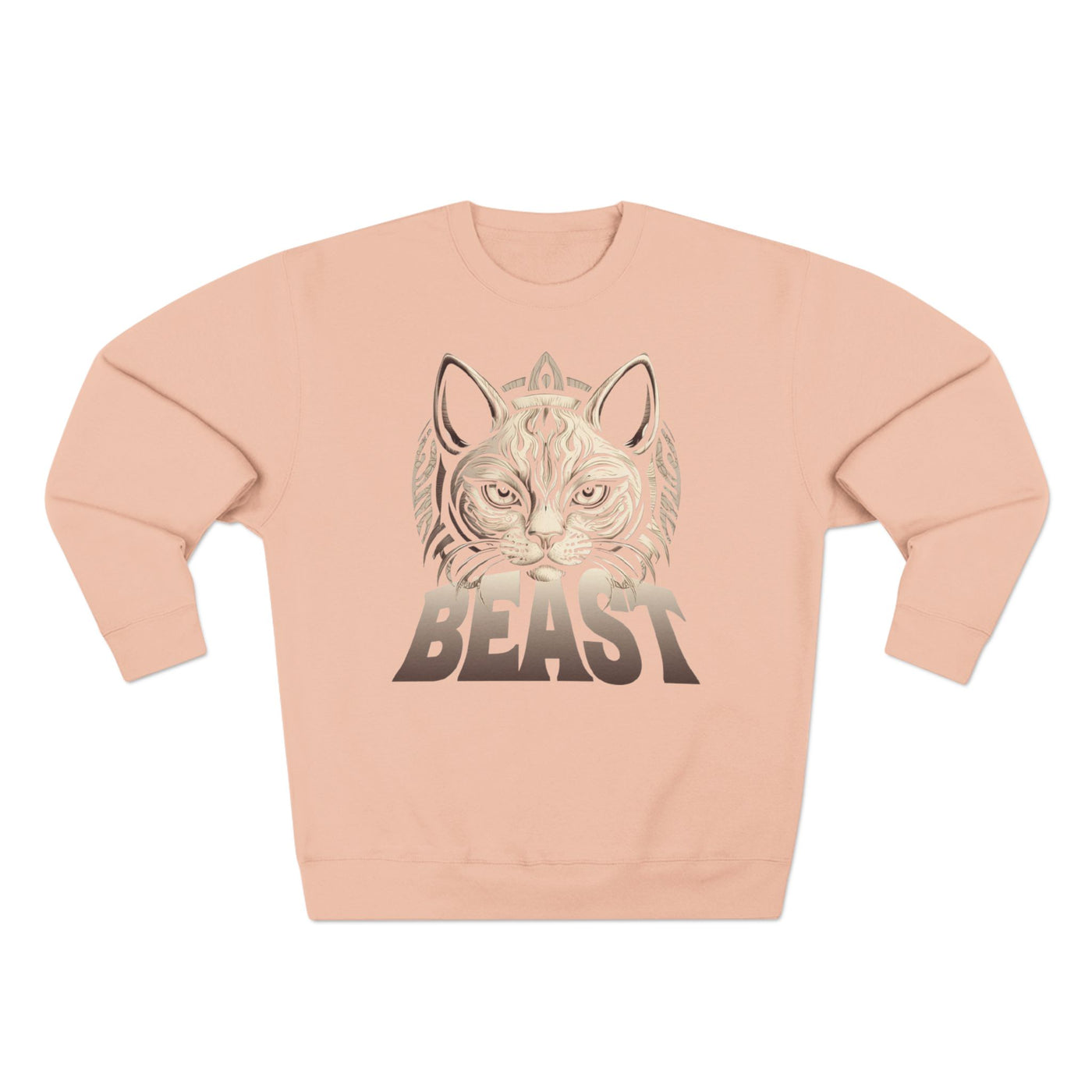 "Beast" Cat Lover style 3 Unisex Crewneck Sweatshirt