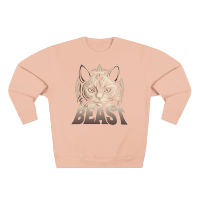 "Beast" Cat Lover style 3 Unisex Crewneck Sweatshirt