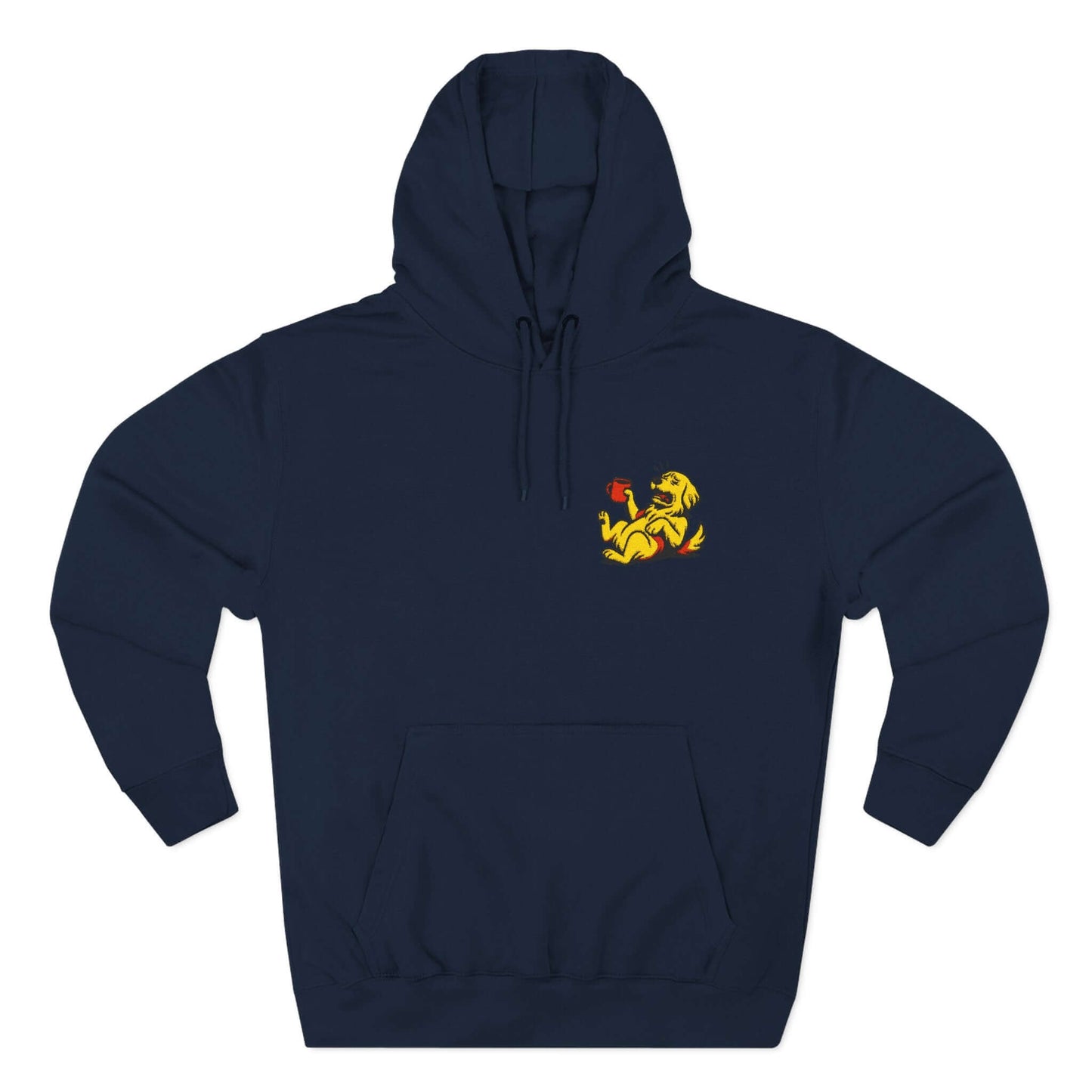 Where is my coffee Coffee-Loving Dog Fleece Pullover Hoodie style 2