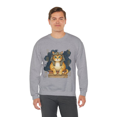 Watercolor painting style 9 Men & Women Cute Cat Pile Crewneck Sweatshirt