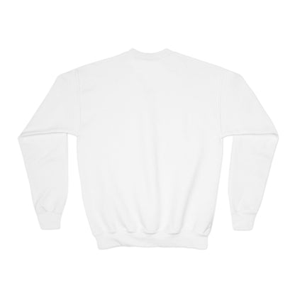 Cool Cat - Cozy Unisex Youth Crewneck Sweatshirt style 2