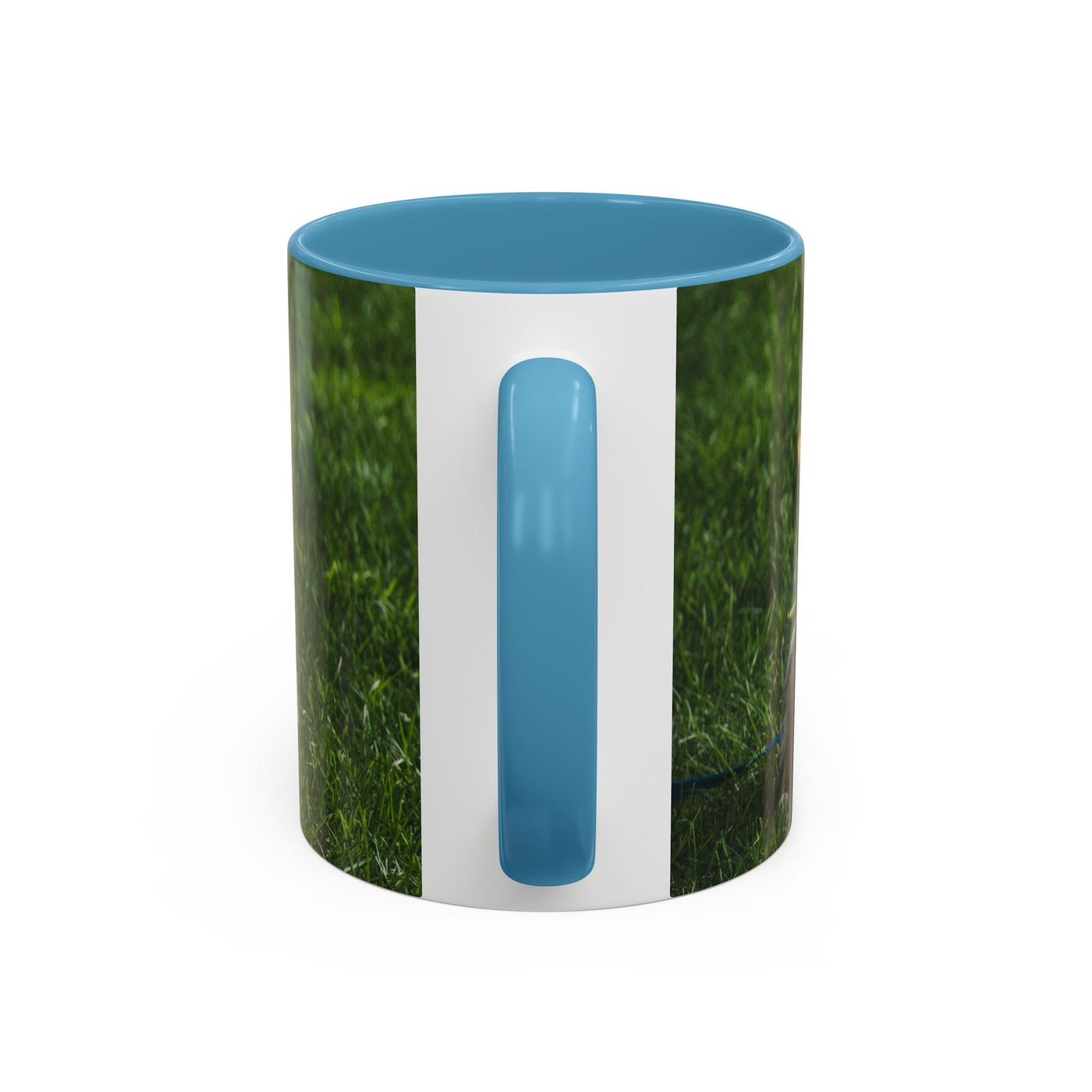 Dog Print Accent Coffee Mug - Dog Lover Gift, Cute Pet Mug, Animal Print Cup, Coffee Tea Mug, Unique Dog Themed Gift