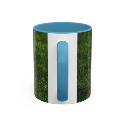 Dog Print Accent Coffee Mug - Dog Lover Gift, Cute Pet Mug, Animal Print Cup, Coffee Tea Mug, Unique Dog Themed Gift