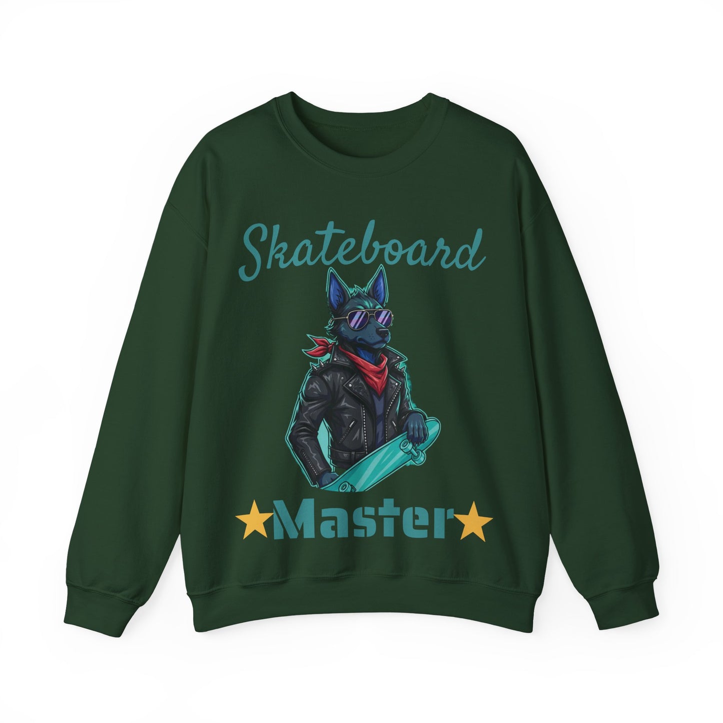 Cool Dog Unisex Heavy Blend Crewneck Sweatshirt style 4