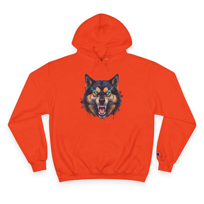 Angry Dog Men and Women Champion Hoodie style 1