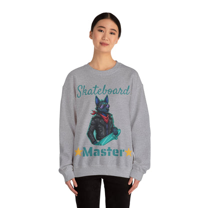 Cool Dog Unisex Heavy Blend Crewneck Sweatshirt style 4