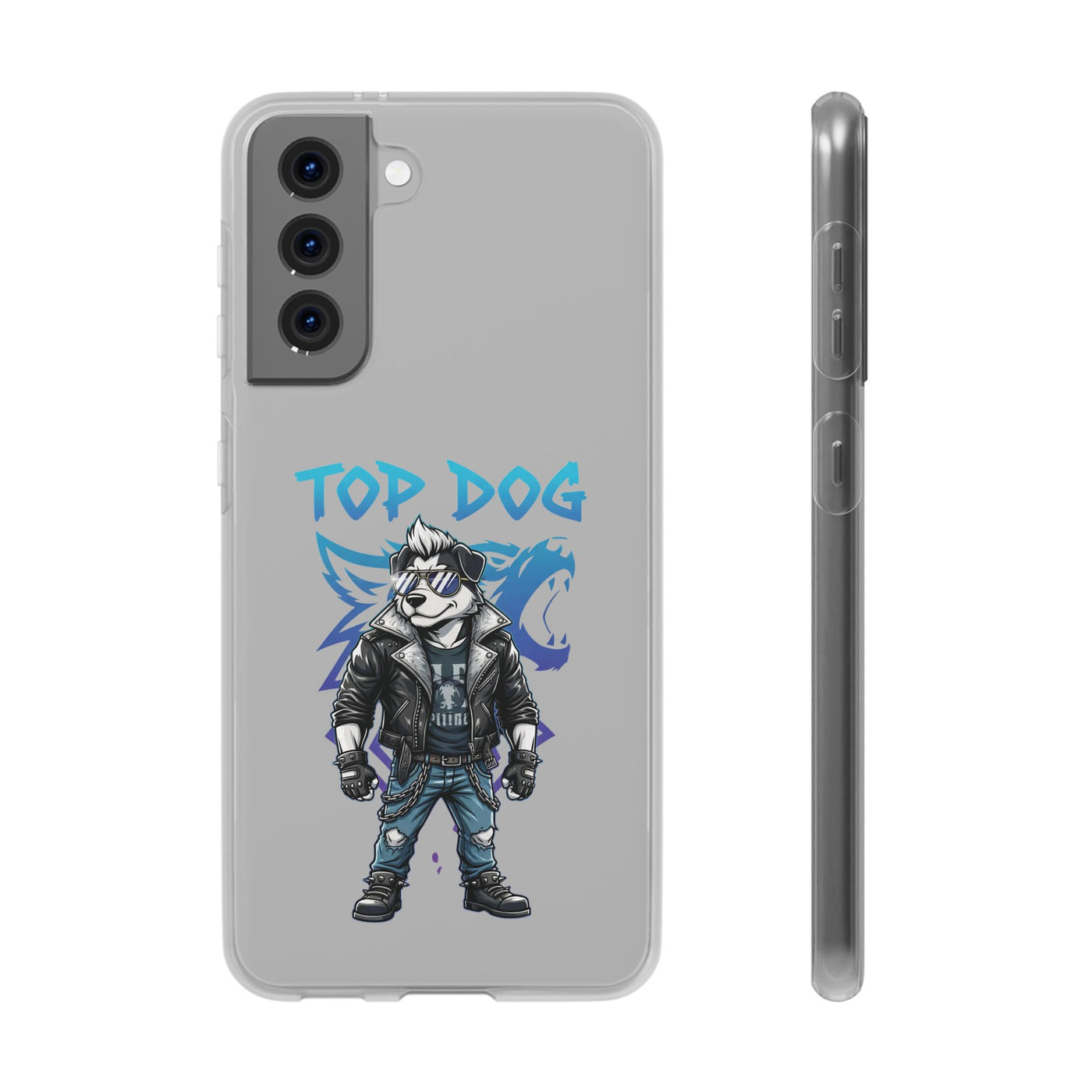 Top Dog Anime style Flexi Case for Dog Lovers