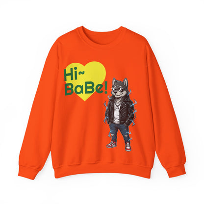 Cool Dog Unisex Heavy Blend Crewneck Sweatshirt style 3