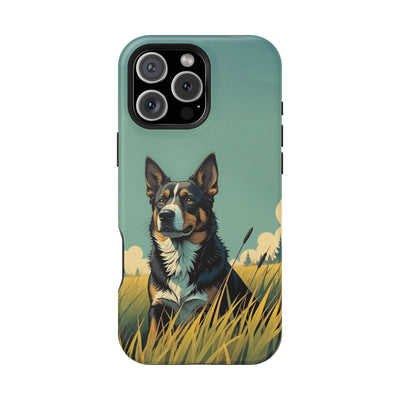 Dog Lovers' Magnetic Impact-Resistant Phone Case comic style 5, Cute Dog Design, Pet Owner Gift, Animal Lover Accessory, Birthday Gift for Dog Lovers