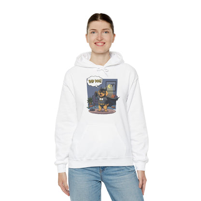 Dog cosplay Batman Funny Design Unisex Hoodie style 1