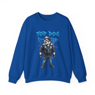 Cool Dog style 1 Unisex Crewneck Sweatshirt | Cozy Gift for Dog Lovers, Casual Wear, Unique Graphic Sweatshirt, Birthday Gift, Everyday Style
