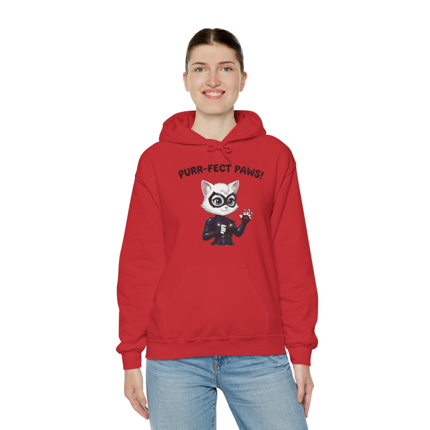 Cat cosplay Cat Woman Funny Design Unisex Hoodie style 1