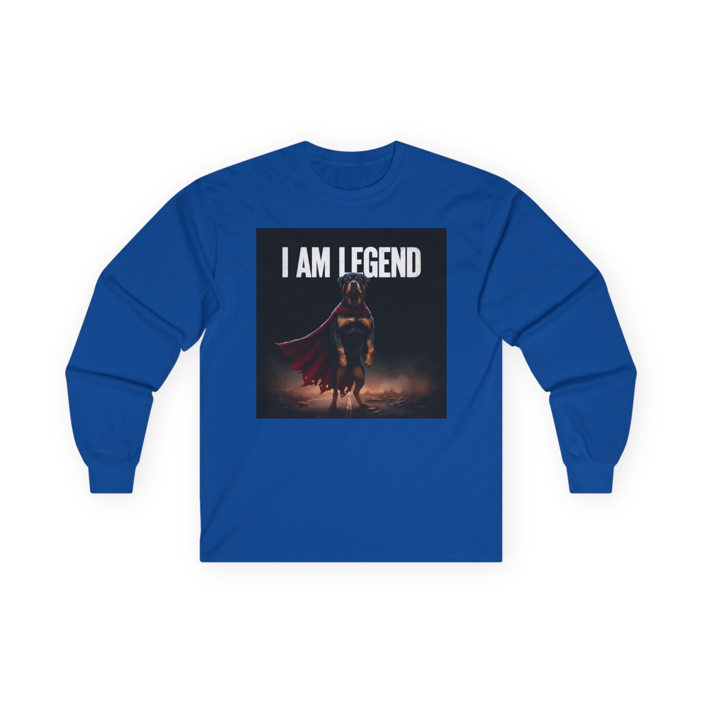 I Am Legend Dog Graphic Unisex Ultra Cotton Long Sleeve