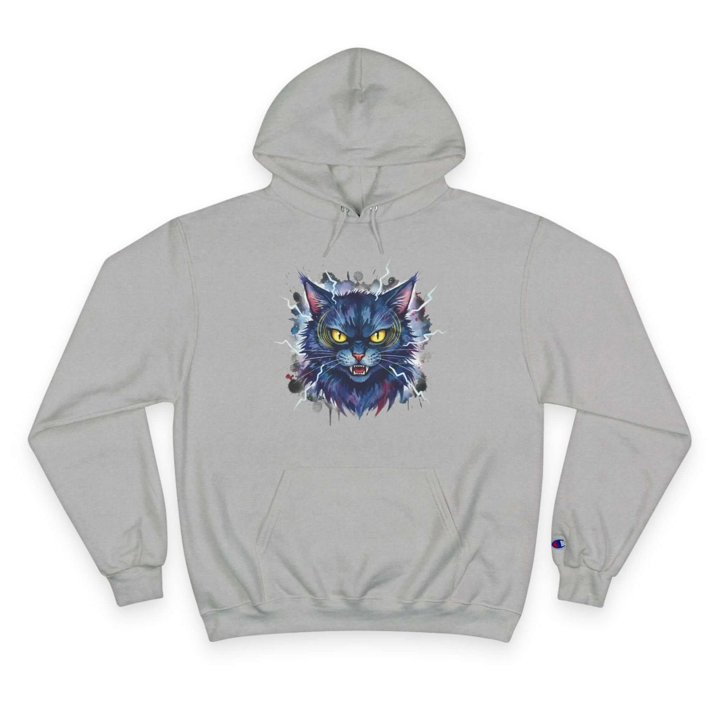 Mad Cat Men and Women Champion Hoodie style 4